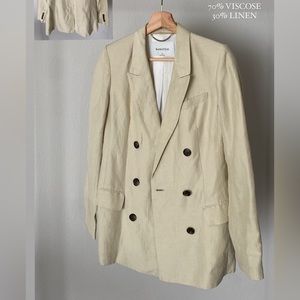 Aritizia BABATON Samuel linen blazer - size 0